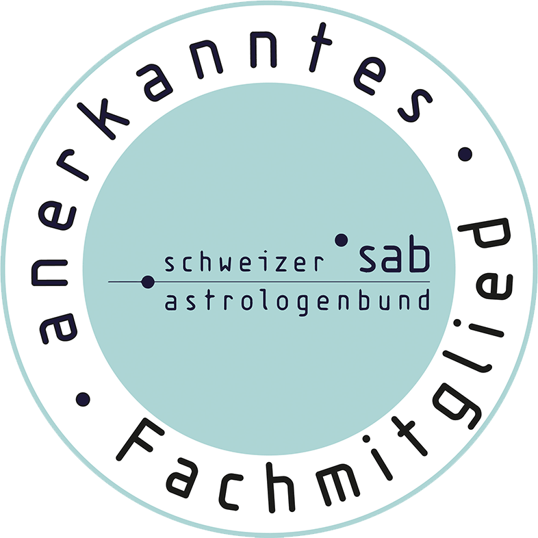 Logo Schweizer Astrologenbund SAB - annerkanntes Fachmitglied Andrea Engel